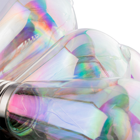 Girlanda Solarna Ogrodowa 20x LED Łańcuch Świetlny Ozdobne Kuleczki 5.8m