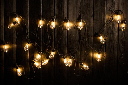 Girlanda Solarna Ogrodowa 20x LED Ozdobne Żarówki EDISON ST58 11,48m Ciepła 3000K EREMI LUMILED