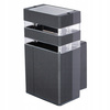 Kinkiet ogrodowy elewacyjny INEZ Ciemny Szary GU10 ALUMINIUM IP54