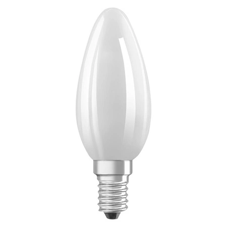 Żarówka LED B35 E14 4.2W = 40W 470lm 2700K Ciepła Biała FILAMENT ŚCIEMNIALNA LEDVANCE