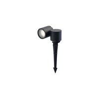 Lampa Ogrodowa Wbijana Reflektor GU10 Czarna Wodoodporna IP54 TUBINGS M 8161 Nowodvorski