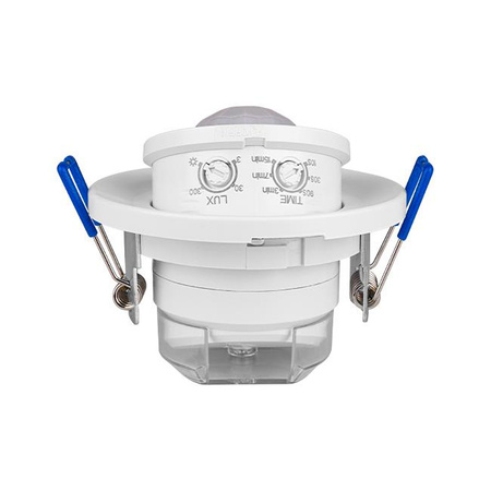 Czujnik RUCHU PIR regulowany podtynkowy 360°