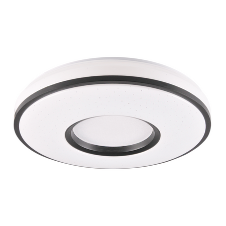 Plafon LED Oprawa Sufitowa 18W 1850lm 4000K Neutralna 120° Biała Czarna IP44 Detroit Sanico Goldlux