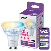 Żarówka LED GU10 Reflektor PAR16 4.7W = 50W 345lm 2700-6500K TW Inteligentna SMART WiFi Bluetooth Aplikacja WiZ