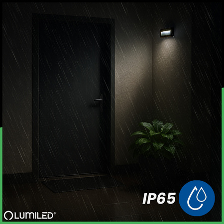 Lampa Ogrodowa Zewnętrzna Schodowa Kinkiet Elewacyjny CCT 3000-6500K LED 4W IP65 VIREO LUMILED