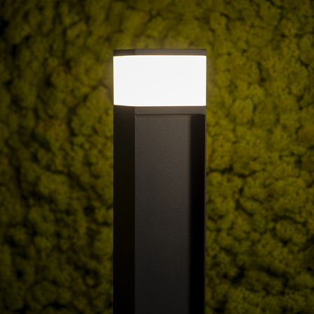 Słupek Lampa Ogrodowa Zewnętrzna Stojąca G9 IP44 Antracytowy DASTEN KANLUX