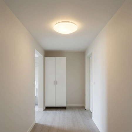 Plafon Sufitowy Oprawa Sufitowa E27 Biała Bonifacy Sanico Goldlux