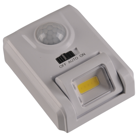 Lampka Podszafkowa Bateryjna 0.8W 40lm 4500K Neutralna 120° Biała Sanico Goldlux