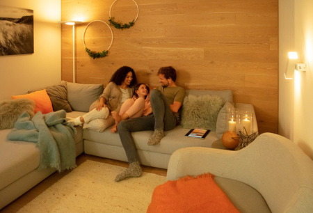 Lampa Podłogowa Nocna LED 41W CCT Biała SUN@Home PANAN SMART+ WiFi Ledvance