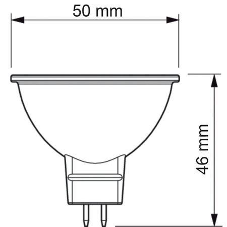 Żarówka LED MR16 4,4W = 35W 390lm 4000K Neutralna 36° PHILIPS CorePro