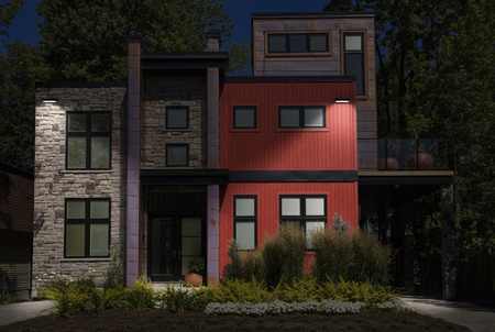 Naświetlacz LED Reflektor Zewnętrzny Lampa 20W 1800lm 4000K IP65 Czarny z Czujnikiem Ruchu i Zmierzchu Essentials Ledvance