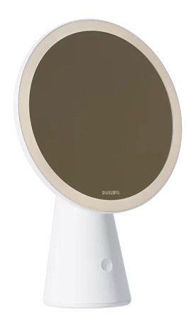 Lampka Biurkowa LED 4.5W 80lm 3000-5000K CCT USB Lusterko do Makijażu Białe Mirror Philips