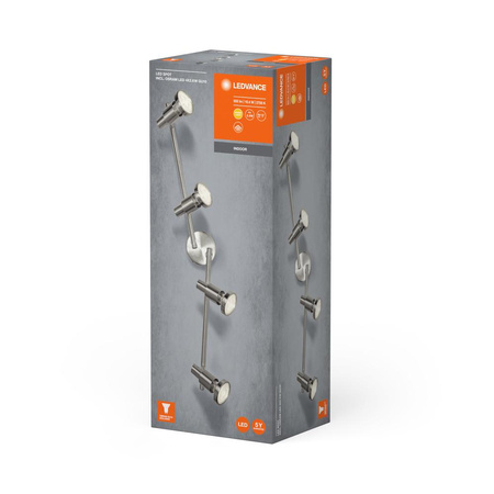 Lampa Sufitowa Ścienna Kinkiet Reflektor 4xGU10 2.6W 920lm 2700K Ciepła SPOT LEDVANCE