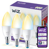 3x Żarówka LED E14 Świeczka C37 4.9W = 40W 470lm 2700-6500K TW Inteligentna SMART WiFi Bluetooth Aplikacja WiZ