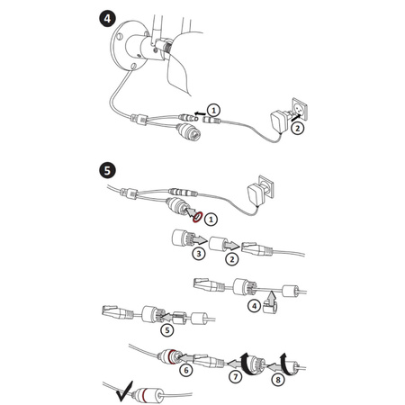 Kamera Zewnętrzna COSMO Z2 IP65 Full HD 2Mpx Tuya SMART WIFI GOLDLUX (Polux) PIR