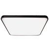 Plafon LED Lampa Sufitowa Natynkowa Czarny kwadratowy FABIO 35W 47 cm 4000K Milagro