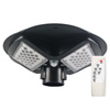 Lampa uliczna latarnia solarna LED 150W IP65 mikrofalowy czujnik ruchu + Pilot