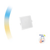 Panel LED Kwadratowy Podtynkowy wpuszczany 6W CCT ALGINE SPECTRUM Smart TUYA WiFi Ściemnialny