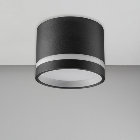 Oprawa Natynkowa Lampa Punktowa Spot GX53 Czarna PARIS Sanico Goldlux