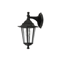 Lampa Ogrodowa Zewnętrzna Kinkiet Elewacyjny LED E27 IP43 Czarny Klasyczny Velence Rabalux