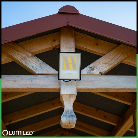 Naświetlacz LED Zewnętrzny BRIGHT 100W 11000lm 4000K Wodoodporny IP65 LUMILED