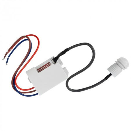 Czujnik Ruchu i Zmierzchu PIR z Sondą Biały IP65 6m 360° CP Ecolight