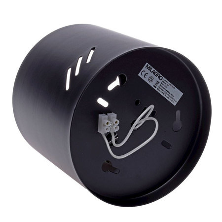 Lampa Oprawa Sufitowa TUBO Czarna 1xAR111 Milagro