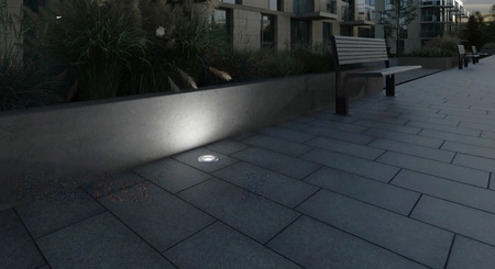 Oprawa Najazdowa Dogruntowa XARD DL-40 E27 IP67 szczelna Obciążenie 2 tony Kanlux