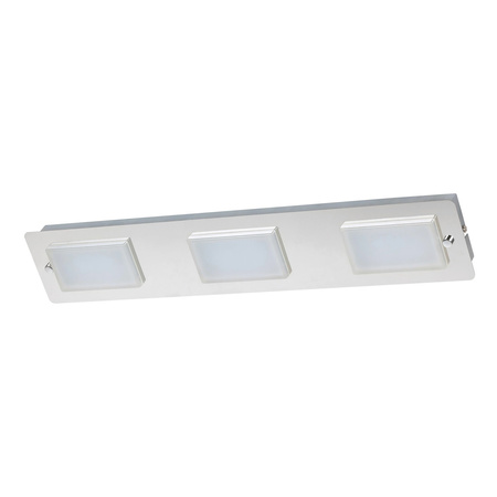 Kinkiet Ścienny Lampa LED Łazienkowa Nad Lustro 12.5W 1161lm 4000K Chrom IP44 Minimalistyczny Ruben 5724 Rabalux