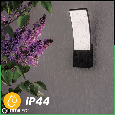 Lampa Ogrodowa Zewnętrzna Kinkiet Elewacyjny LED 12W 4000K AGOS LUMILED