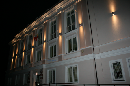 Lampa Ogrodowa Zewnętrzna Elewacyjna KINKIET LED Adela 7001 AL E27 Su-Ma