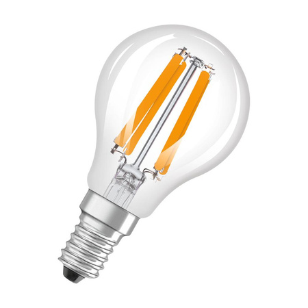 Żarówka LED P45 Kulka E14 1.2W = 25W 255lm 4000K Neutralna 330° 213lm/W CLASSIC ENERGY EFFICIENCY Osram