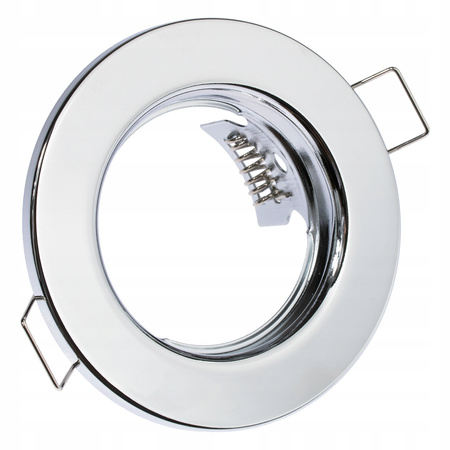 Oprawa Halogenowa Podtynkowa Okrągła Chrom GU10 MR16 ARDALI LUMILED