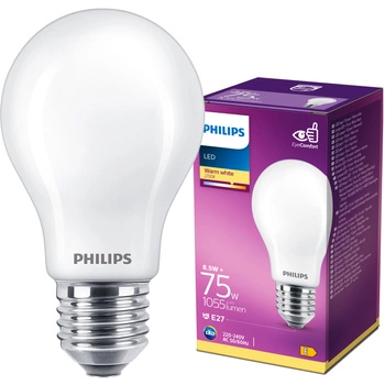 Żarówka LED E27 A60 8.5W = 75W 1055lm 2700K Ciepła FILAMENT LED Classic Philips