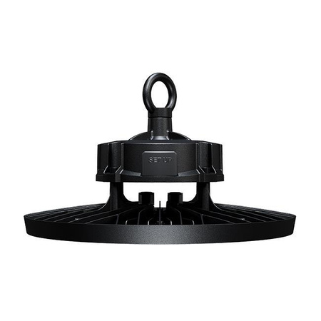 Lampa LED Przemysłowa High Bay 150W 22500lm 5000 Zimna 90° Ściemnialna Czarny IP65 Masterled