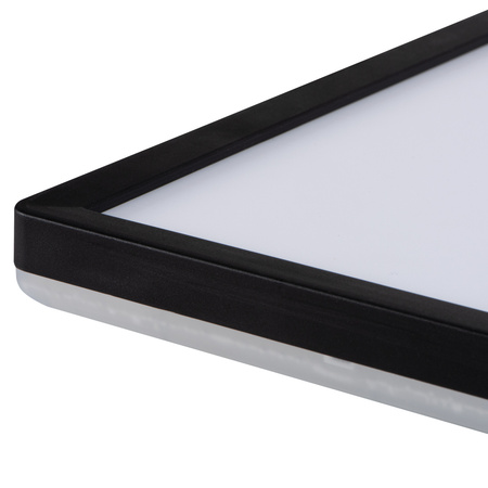 Plafon LED AZPO Lampa sufitowa 12.3W IP54  Czarny KANLUX