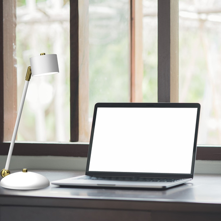 Lampka Biurkowa Stołowa LED ARENA Biała Złota 1xGX53 Milagro