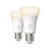 2x Żarówka LED E27 A60 9.5W = 75W 1055lm 2700K Biała Ciepła SMART Inteligentna Bluetooth ZigBee White Philips HUE