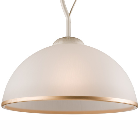 Lampa Sufitowa Wisząca RETRO E27 Biała Klasyczna LM-1.24 Lamkur