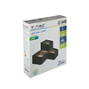 Kinkiet ścienny LED 9W 3000K IP20 Czarny VT-709 V-TAC