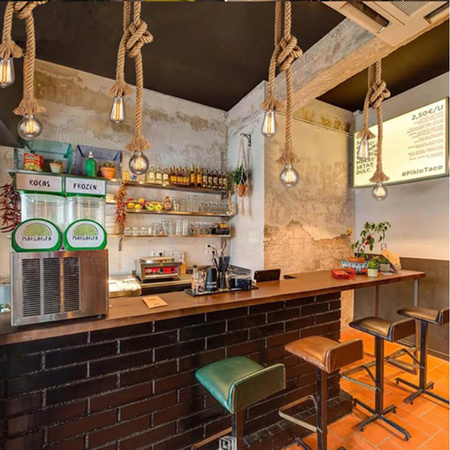 Zestaw 3x Żarówka Dekoracyjna Kulista LED E27 G95 6W = 50W 420lm 2200K Ciepła 360° Filament LUMILED GLOBE Smokey