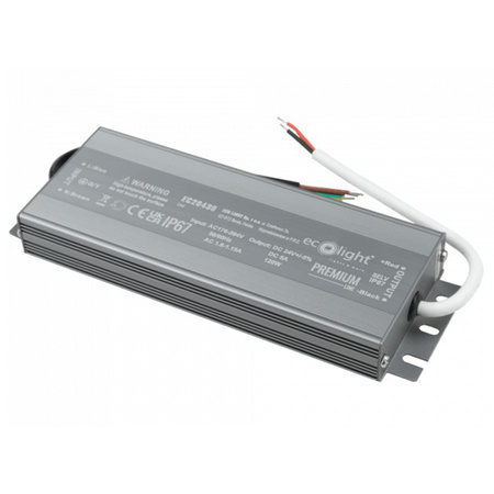 Zasilacz LED Hermetyczny IP67 120W 24V Premium Ecolight