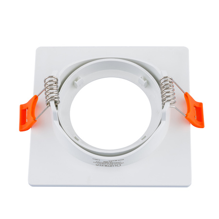 Oprawa Halogenowa Podtynkowa Ruchoma Kwadratowa Biała GU10 MR16 VENTUS Lumiled