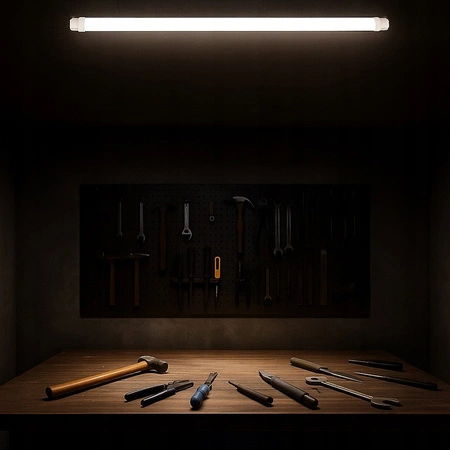 Oprawa hermetyczna LED 36W 120cm Zimna 6200K IP65