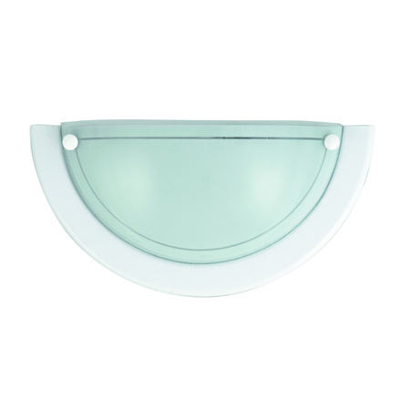 Półplafon Kinkiet Ścienny Lampa LED E27 Biały Klasyczny Ufo 5161 Rabalux