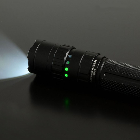 Latarka Ręczna Akumulatorowa LED 20W 1700lm 5 Trybów Pracy USB-C Wodoszczelna IP68 Videx