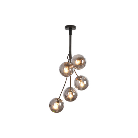 Lampa Wisząca Sufitowa E14 Czarny Nowoczesny Glory Rabalux
