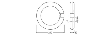 Świetlówka LED Kołowa G10q T9 11W 1320lm 4000K Neutralna 110° Ledvance