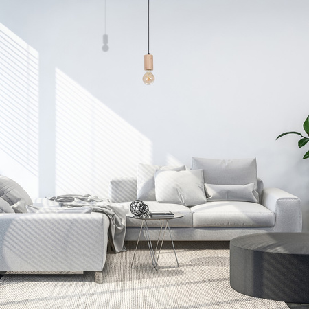 Lampa Wisząca Sufitowa LINES 1xE27 Milagro