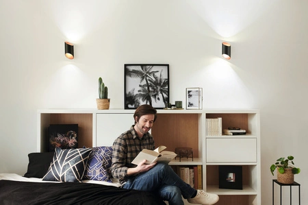 Inteligentny Kinkiet Ścienny Lampa LED 12W 700lm CCT Ściemnialna Czarny SMART+ WiFi Orbis Ledvance